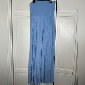 chinese dress ladies Canyon Linen Midi Dress Black / S main image 0